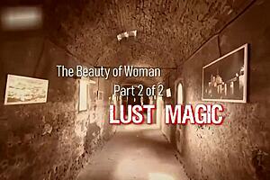 Beautiful woman enters inner sanctum and masturbates her pussy to cum 😍