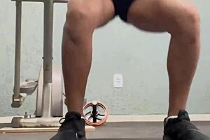 Wow, Look At This Brave One Daring Pussy Licking And Cunilingus In The Gym Voyeur Scene!