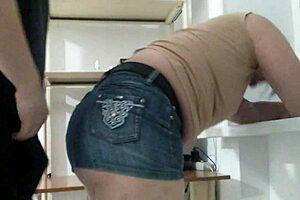 My girl looks hot in that old mini skirt