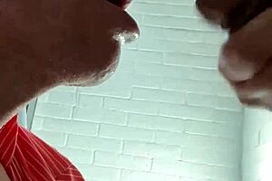 Friday Toilet Gagging Session Featuring Gay Deepthroat and Choking Action