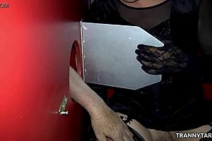 I can't stop watching these TV sluts sucking off strangers at gloryholes