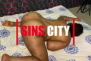 Curvy wife especially gets satisfied by dark skinned husband sense intense missionary and doggy style sex, get multiples of orgasms