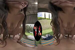 Sexy Cute Teen With Big Tits And Nipples Outdoors In High Definition