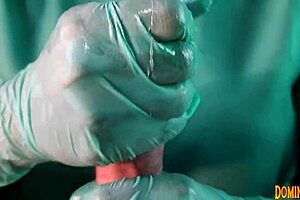 i got edged by mistress in latex gloves at the hospital