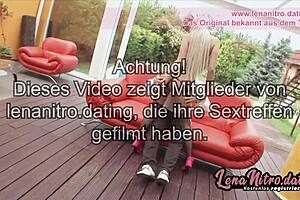 Blonde Woman Enjoying Pool Time