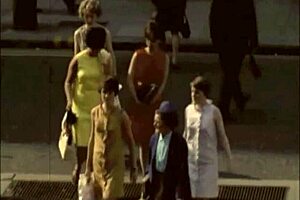 vintage bizarre 3some with masked group 😈