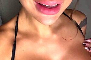 Solo performance seduction including anal stimulation and intimate self pleasure