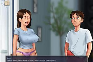 Hey, wanna dive into Summertime Saga 43 with monster cock action?