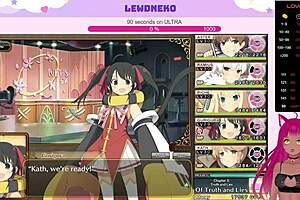 Vtuber Lewdneko Plays Evenicle Part 15 With Intense Hentai Action!