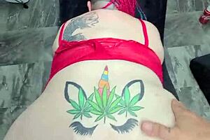 Anastasia Rain fucks amateur style.