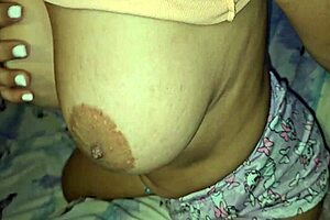 Hot Brazilian Latina Squirts Milk