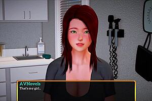 Step with me in this steamy ecchi game walkthrough with my new family