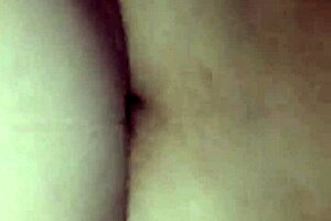Brown's Peruvian amateur teen gets her ass filled with milk