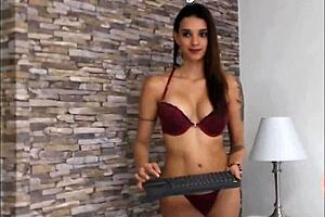 Mollya Model Shows Big Tits And Ass.