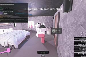 He fucks random girls in Roblox, pounding asses.