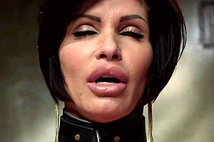 hey, wanna watch this busty milf suck and ride a huge dick while tied up? we’re talkin’ kinky 3some vibes!