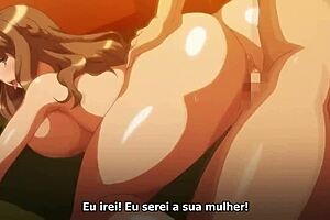 Hot Hentai Milf Squeezed in HD Ecchi Action