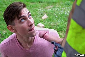 Gay Outdoor Bareback Featuring Monster Cock And Bareback Action