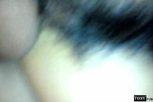 Look, the perverted stepmom wants her stepson to fuck her ass!