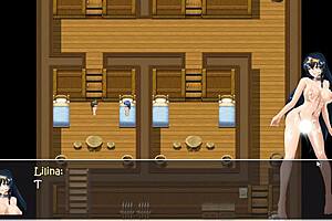 cursed armor - taken by bandits with big tits slave and cum