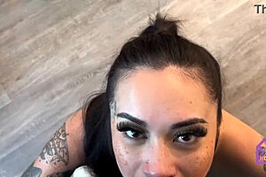 Bratty Stepdaughter Gets Her Tight Hole Drilled by Father-in-Law