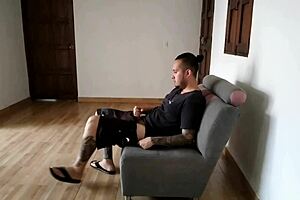 latina teen masturbates homemade