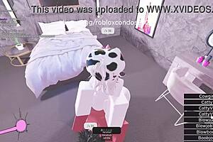 He fucks random girls in Roblox, pounding asses.