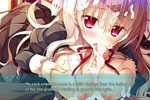 in primal hearts 2, she gives blowjob and gets creampie