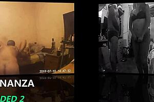 Amiga cantinera sucks and licks petite latina pussy in homemade scene