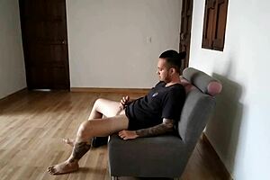 latina teen masturbates homemade