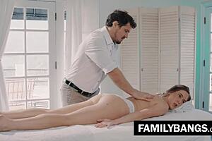 Masseur offers more than just a massage to Robby Echo and Cadence Lux