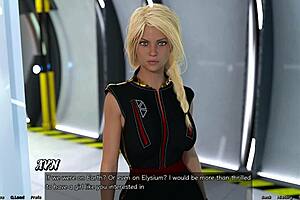 Blonde Virgin Caught With Step Sister In Intense Space Adventure!