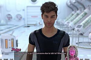 Stranded in space 8 - helping zara with curvy big tits