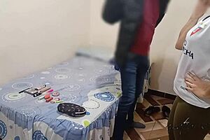 my gay friend fucks me harder than my husband while we put on makeup, he can't resist my big ass