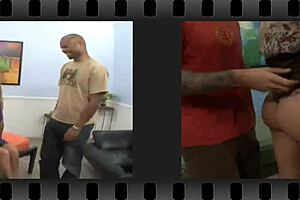 wife tells husband his cock is half the size of the black guy's