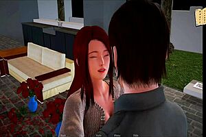 My New Family Adventures in Anime Style with Milf and Big Tits