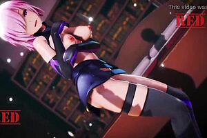 erotik Mmd R18 video, Seductive Fate Shielder