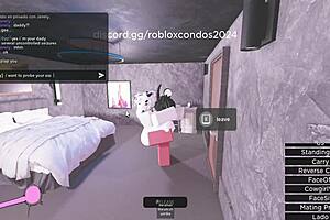 He fucks random girls in Roblox, pounding asses.
