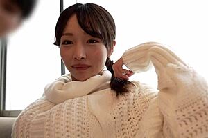 Eri Rides in Cowgirl for Creampie with Her Perverted Sex Friend