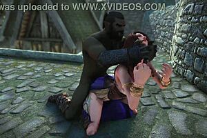 3D roleplay sex and assfucking in Ysolda Part 1 will bring experience to the darkest fantasies of Skyrim