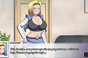 Android 18 From DBZ Agrees To Sex For Money - Waifuhub Ep 1