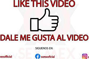 Zuleima Fuentes tries her first erotic casting with a masked vibe.