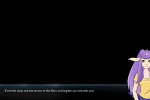 In Dragon Ball Divine Adventure Part 54, the queen gets fucked hard by big cock