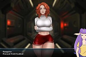 In Dragon Ball Divine Adventure Part 54, the queen gets fucked hard by big cock