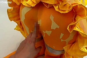 Amari Rika, with her cute anime voice and F-cup breasts, wants to have sex that makes everyone jealous