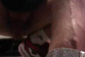 Spying on gay gym activities in the garage