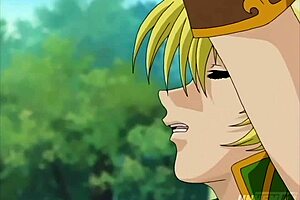 Big Step Brother and Petite Step Sister in Hentai Tale