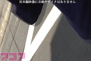 Pretending to be handsome, I caught a huge tits teen for outdoor blowjob