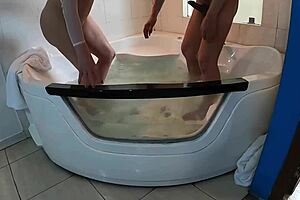 First motel visit with my spoiled stepson, big ass fun.