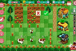 Why does this MILF in Nutaku Booty Farm hentai game get creampied by young girls?